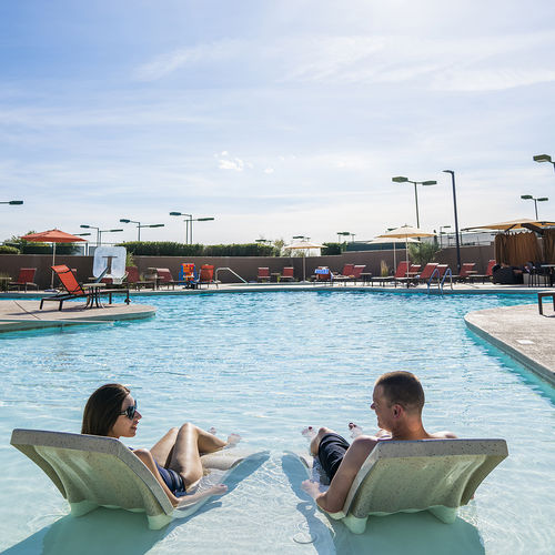 Moderne Sonnenliege - DESTINATION - SR SMITH - Verbundwerkstoff / Verbundwerkstoff / für Pool