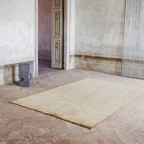 Moderner Teppich - CIRCULUS - LINIE DESIGN A/S - Motiv / Neuseelandwolle / Viskose