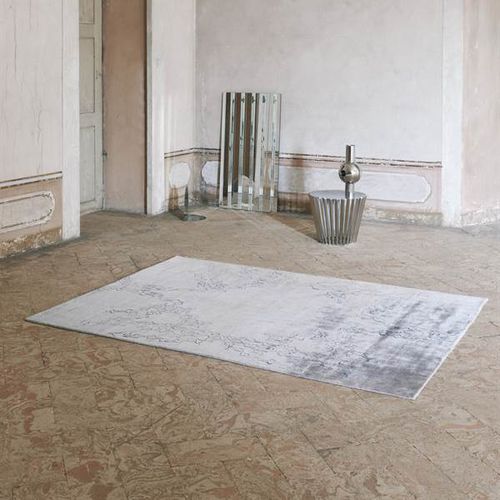 Moderner Teppich - MINKO - LINIE DESIGN A/S - Motiv / Viskose / rechteckig