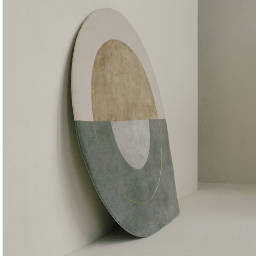 Moderner Teppich - RISING GEMINI - LINIE DESIGN A/S - Motiv / Seide / Neuseelandwolle