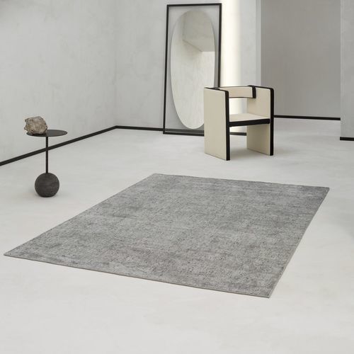 Moderner Teppich - ALVA - LINIE DESIGN A/S - einfarbig / Wolle / Viskose