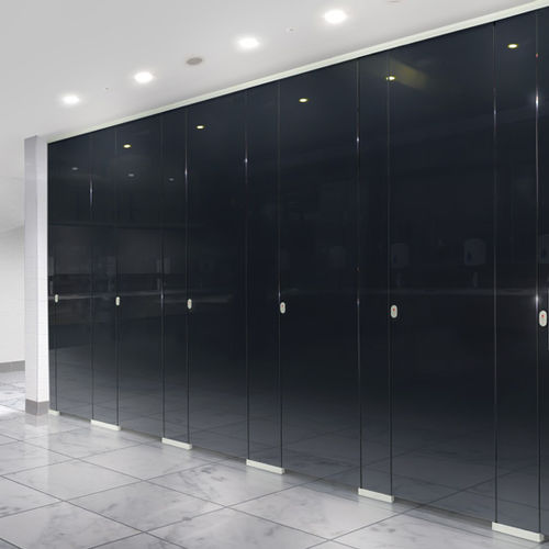 Glas-Sanitärkabine - CLOUD  - Prospec - für Toiletten / für öffentliche Einrichtungen