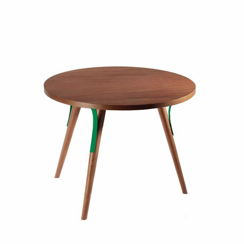 Moderner Beistelltisch - WAY - Mambo Unlimited Ideas - Nussbaum / Sperrholz / lackiertes MDF