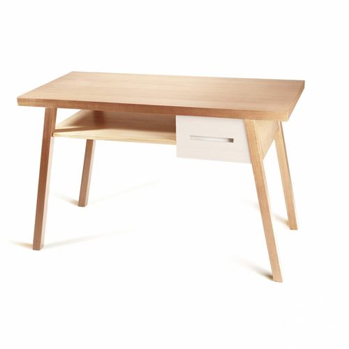 Moderner Schreibtisch - MURFY - Mambo Unlimited Ideas - Sperrholz / lackiertes MDF / mit 4 Beinen