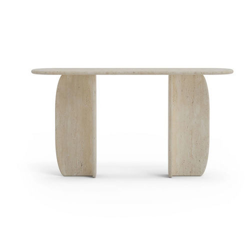 Moderner Konsolentisch - CATUS - Mambo Unlimited Ideas - Marmor / Travertin / Gestell aus Marmor