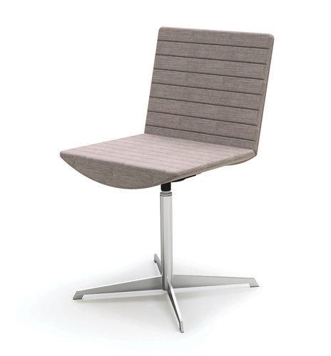 Moderner Stuhl - CRESCENT - burgessfurniture - für den Innenraum / Stoff / Gestell aus Metall