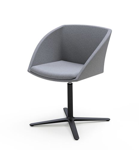 Moderner Stuhl - SCEPTRE - burgessfurniture - für den Innenraum / Stoff / Gestell aus Holz