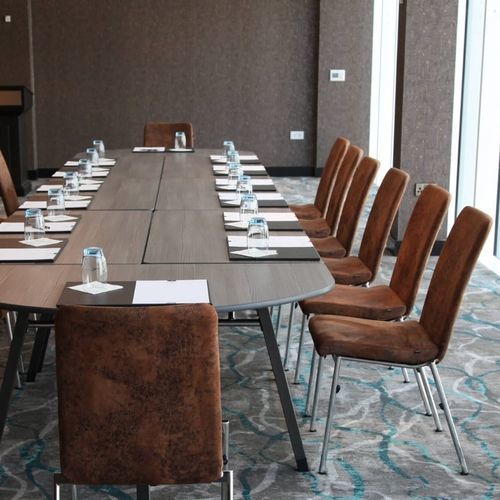 Moderner Stuhl - EVOSA CONGRESS - burgessfurniture - für den Innenraum / Stoff / Gestell aus Stahl