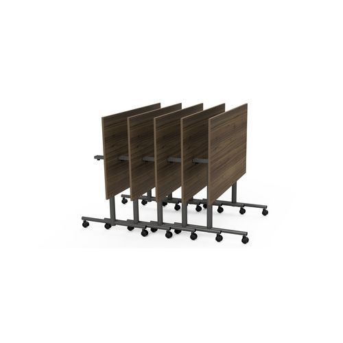Moderner Besprechungstisch - FLIP-TOP - burgessfurniture - Holzfurnier / Laubholz / HPL