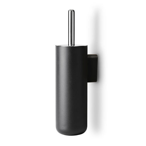 Edelstahl-Toilettenbürste - 7710559 - AUDO - pulverbeschichteter Stahl / Kunststoff / wandmontiert