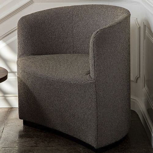 Moderner Sessel - TEAROOM - AUDO - Stoff / Sperrholz / MDF