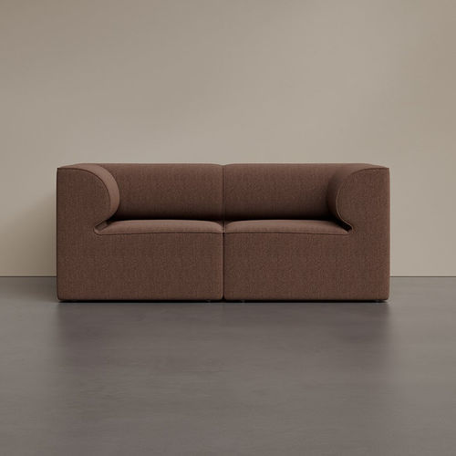 Modulsofa - EAVE - AUDO - modern / Stoff / mit Armlehnen