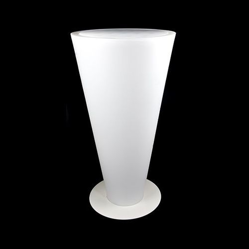 Moderner Stehtisch - GUILLAUME - ROTOMOD DESIGN - rotationsgesintertes Polyethylen / Gestell aus Polyethylen / rund