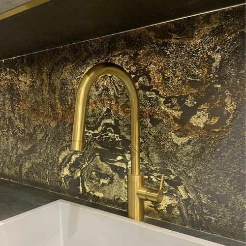 Möbeldekorplatte - MONTRÉAL - StoneLeaf - wandmontiert / für Innenausbau / für Feuchträume