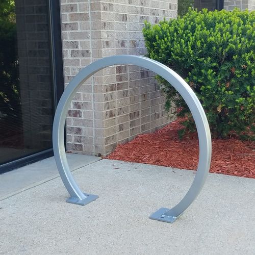 Bodenstehender Fahrradständer - ASPEN - Brasco International Inc. - für öffentliche Bereiche / Aluminium / für professionellen Einsatz