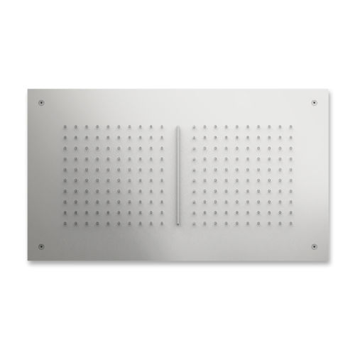 Duschkopf für Deckeneinbau - H2O 70X40 - Aquademy - rechteckig / Regenstrahl / Wasserfall