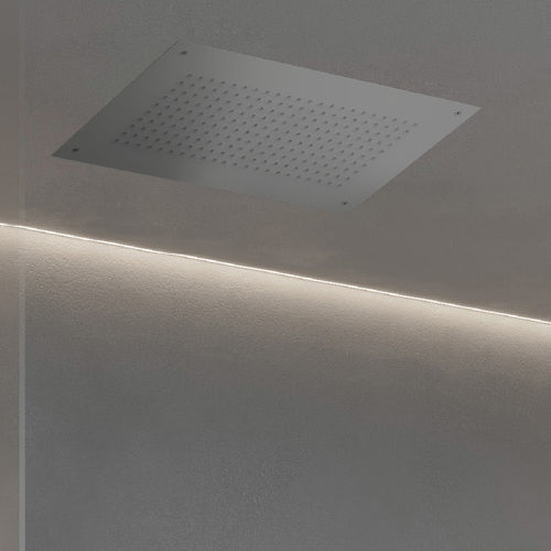 Duschkopf für Deckeneinbau - H2O 70X40 - Aquademy - rechteckig / Regenstrahl