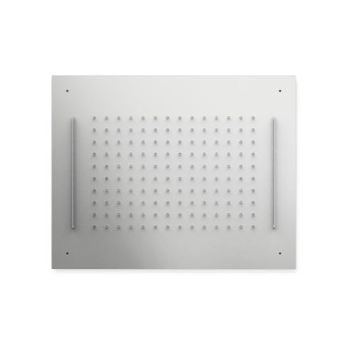 Duschkopf für Deckeneinbau - H2O 50X40 - Aquademy - rechteckig / Regenstrahl / Wasserfall