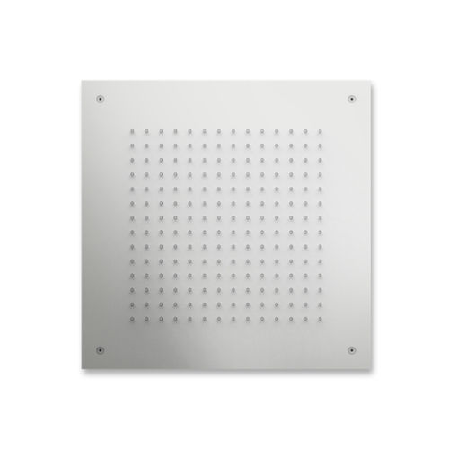 Duschkopf für Deckeneinbau - H2O 60 - Aquademy - quadratisch / Regenstrahl