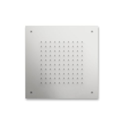 Duschkopf für Deckeneinbau - H2O 40 - Aquademy - quadratisch / Regenstrahl