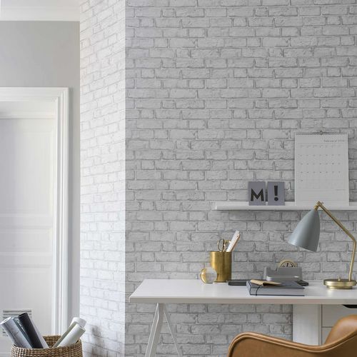 Moderne Tapete - 7031 - Eco - Motiv / Ziegeloptik