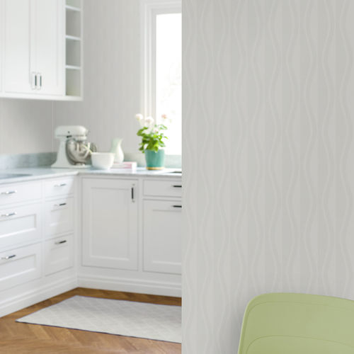 Moderne Tapete - JOLENE - Eco - Motiv / einfarbig / Relief