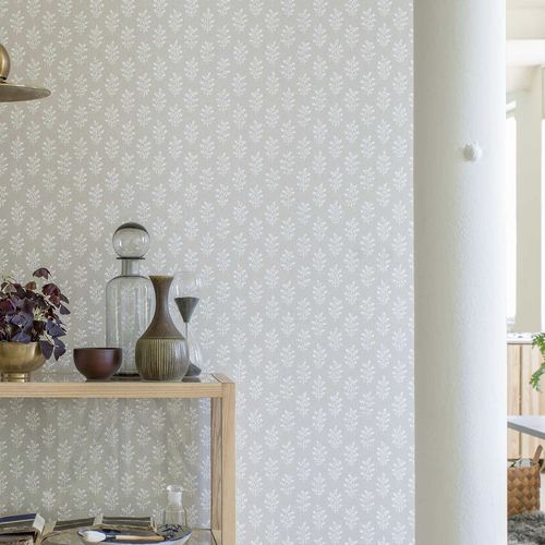 Moderne Tapete - BLOCK PRINT - Eco - Naturmotiv