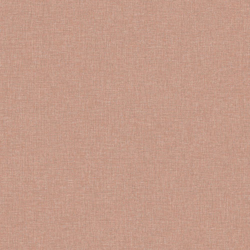 Moderne Tapete - RHUBARB RED - Eco - einfarbig / braun / gelb
