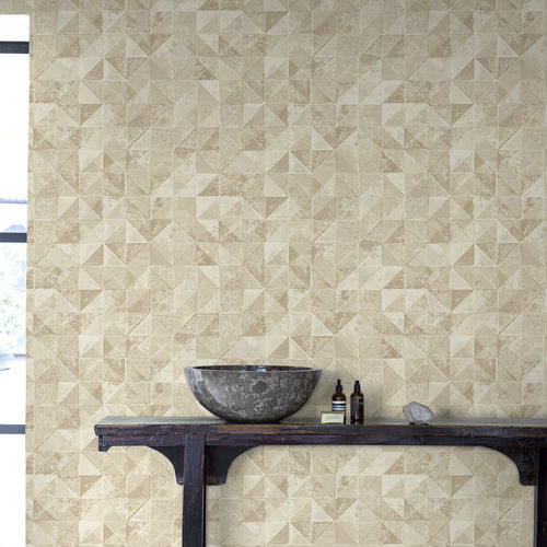 Moderne Tapete - DESERT WALL - Eco - geometrisches Muster