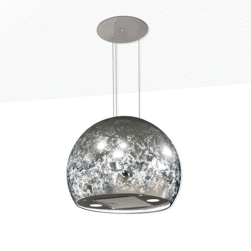 Inseldunstabzug - VENUS - Nodor - mit integrierter Beleuchtung / originelles Design / geräuscharm