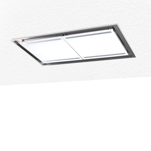 Einbaudunstabzug - SLIMOS 900 WH - Nodor - Insel / mit integrierter Beleuchtung / geräuscharm