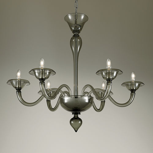 Stil-Kronleuchter - VENETO - Chelsom - geblasenes Glas / aus venezianischem Glas / LED