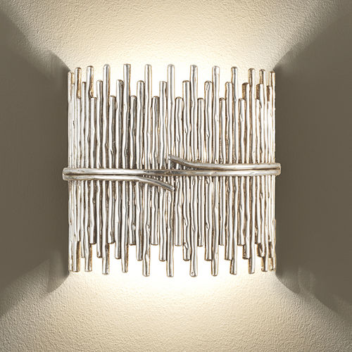 Moderne Wandleuchte - SILVER SCULPTURE - Chelsom - für den Innenraum / Schmiedeeisen / LED
