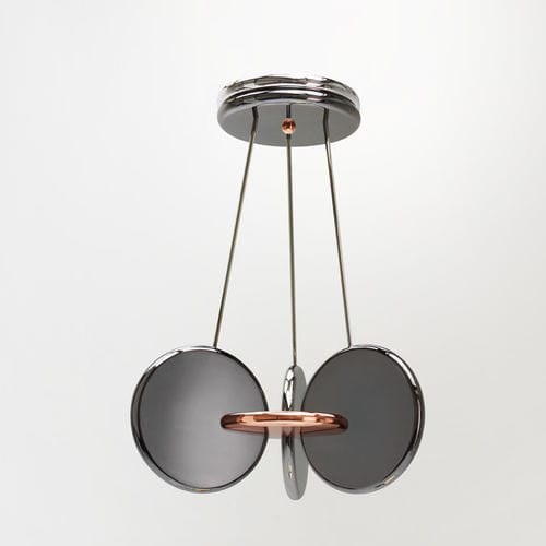 Hängelampe - DESERT ROSE - Charles Paris - Messing / modern / mit Kabel