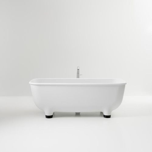 Badewanne auf Füßen - CMN8W - caroma - Harz / Kunststoff / weiß