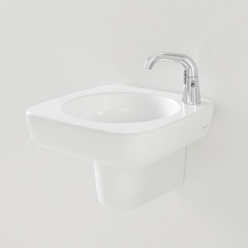 Wand-Waschbecken - CMN869310W/CMN869300W - caroma - Keramik / quadratisch / modern