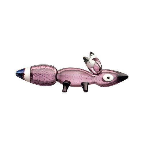 Skulptur / geblasenes Glas - Vulpes :1071548 - iittala - freistehend / violett / Tier
