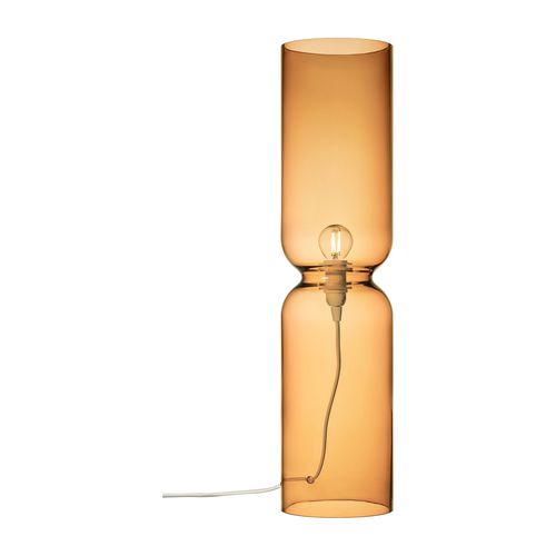 Tischlampe - Lantern: 1069584 - iittala - geblasenes Glas / modern / mit Kabel