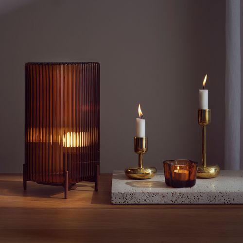 Tischlampe - Putki: 1056362 - iittala - geblasenes Glas / modern / mit Kabel