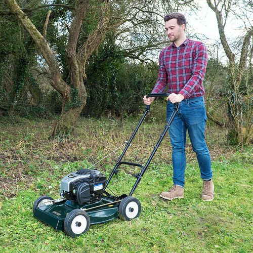 Handgeführter Rasenmäher - HAYTERETTE™ - Hayter - Benzin / Pick-up-Presse