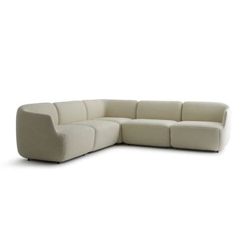 Modulsofa - COMO - Adea - modern / Stoff / weiß