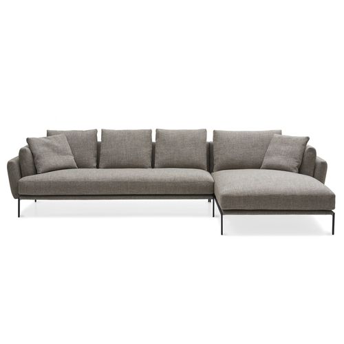 Modulsofa - DOMINO - Adea - modern / Stoff / grau