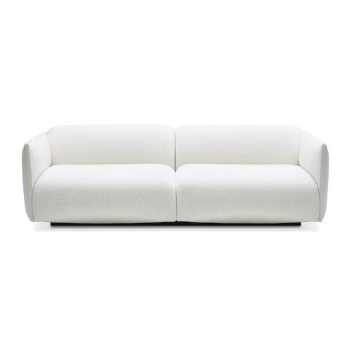 Modernes Sofa - ORIGAMI - Adea - Stoff / weiß / Zweisitzer