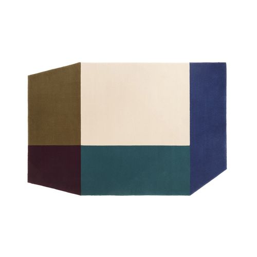 Moderner Teppich - SEASONS - Adea - Motiv / Wolle / handgetuftet