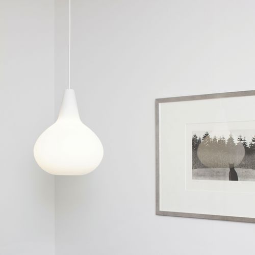 Hängelampe - BULBO - Innolux - geblasenes Glas / modern / mit Kabel