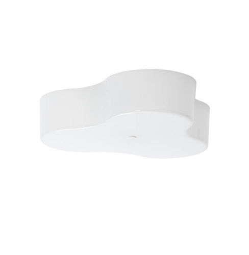 Moderne Deckenleuchte - TRIPLE - Innolux - Aluminium / PMMA / mit Glühlampe