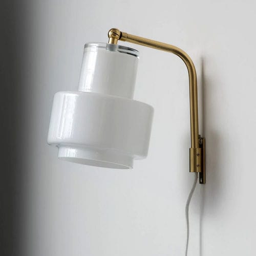 Moderne Wandleuchte - MULTI - Innolux - für den Innenraum / gebürstetes Messing / geblasenes Glas