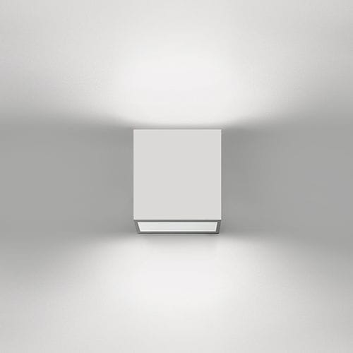 Moderne Wandleuchte - ADAM W - LUCITALIA - für den Innenraum / Metall / in Würfelform