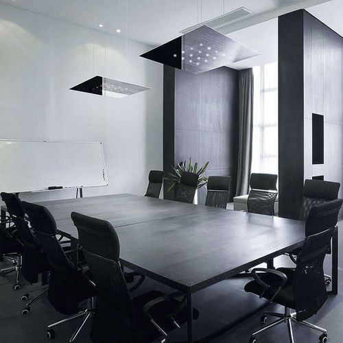 Hängeleuchte - FOLIO - PLEXIFORM - Aufbau / LED / quadratisch