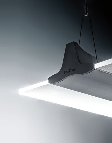 Hängeleuchte - EIFFEL - PLEXIFORM - LED / rechteckig / Aluminium